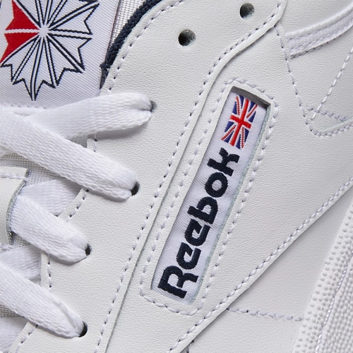 Club C 85 Shoes White Navy Reebok