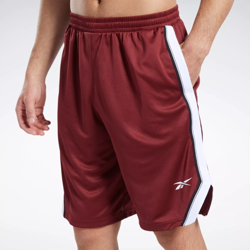 Workout Ready Mesh Shorts - Classic Burgundy