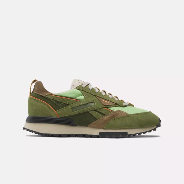 Reebok Mens LX2200 Shoes Green Green Size 09.0