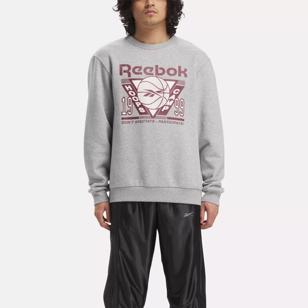 Seasonal Crew Sweatshirt Grey Heather | Reebok