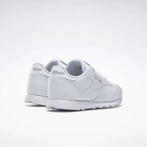 Classic Leather Shoes - Preschool - White | Reebok