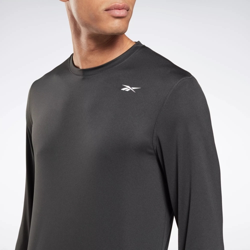 Reebok long sleeve sales t shirt