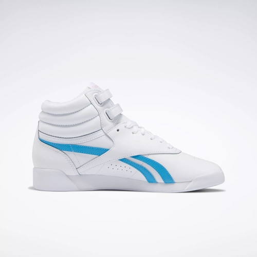 Reebok white best sale high top sneakers