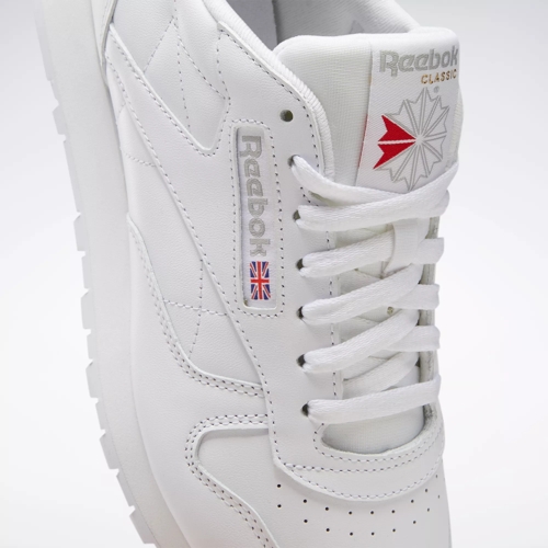 Classic Leather Shoes - Ftwr White / Pure Grey 3 / Pure Grey 7