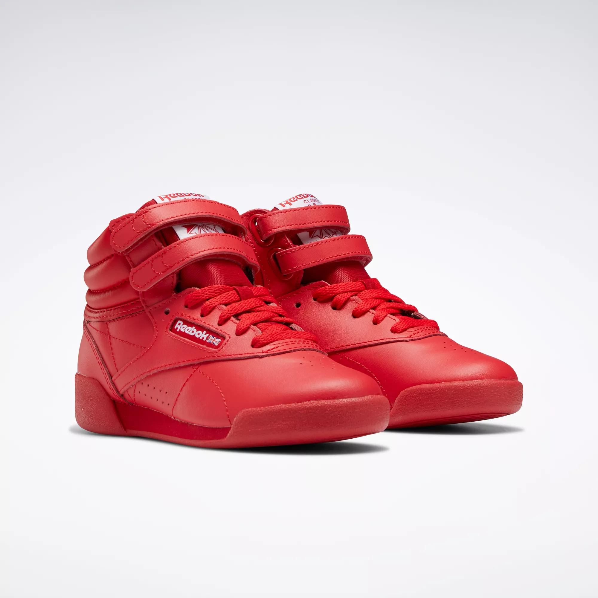 reebok freestyle rouge