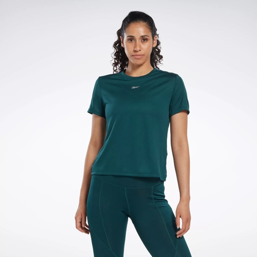 Reebok Classics Energy Tight Top Womens Athletic T-shirts Xx Small Forest  Green : Target