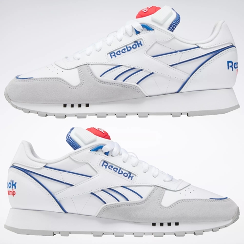 Men's shoes Reebok Classic Leather Pump Ftw White/ Vector Blue