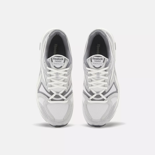 Reebok Premier Road Plus VI Running Shoes - Pure Grey 4 / Chalk / Pure Grey  2 | Reebok