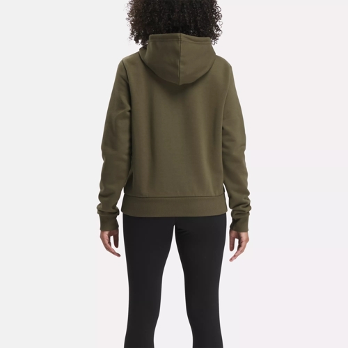 Reebok Identity Brand Proud Hoodie in DARK GREEN