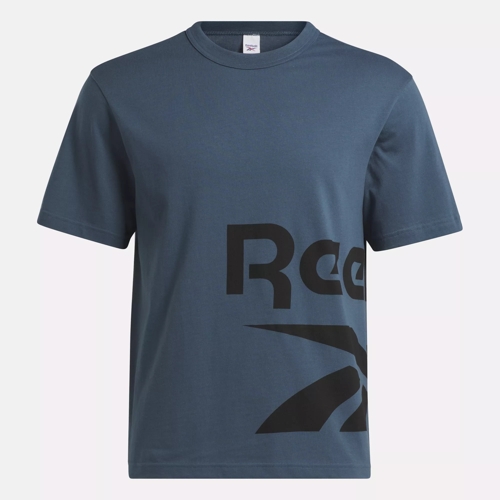 Graphic Series Side Vector T-Shirt - Hoops Blue | Reebok