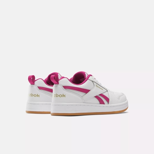 Reebok Royal Prime 2 Shoes - Preschool - White / Semi Proud Pink / Gold  Metallic
