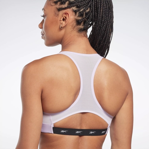 Lux Vector Racer Sports Bra - Purple Oasis | Reebok