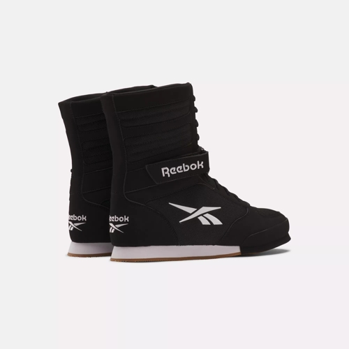 Boxing Hi Shoes Black White Reebok