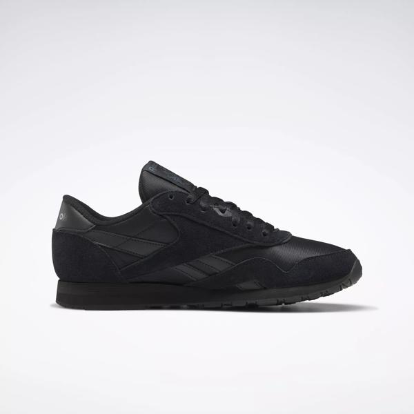 Reebok classic trainers mens black online