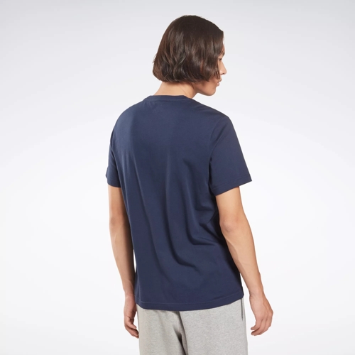 Reebok Identity Big Logo T-Shirt - Vector Navy | Reebok