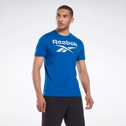 nicotine evolutie India Reebok Identity Big Logo T-Shirt - Vector Blue | Reebok