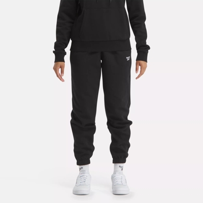 Fleece Pants in BLACK  Reebok Official Portugal