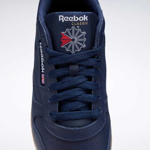 reebok classic blue stripe