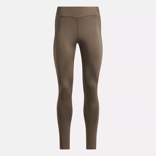 Grey, green and white sports leggings - CLAIRE Waist S Colour Grey