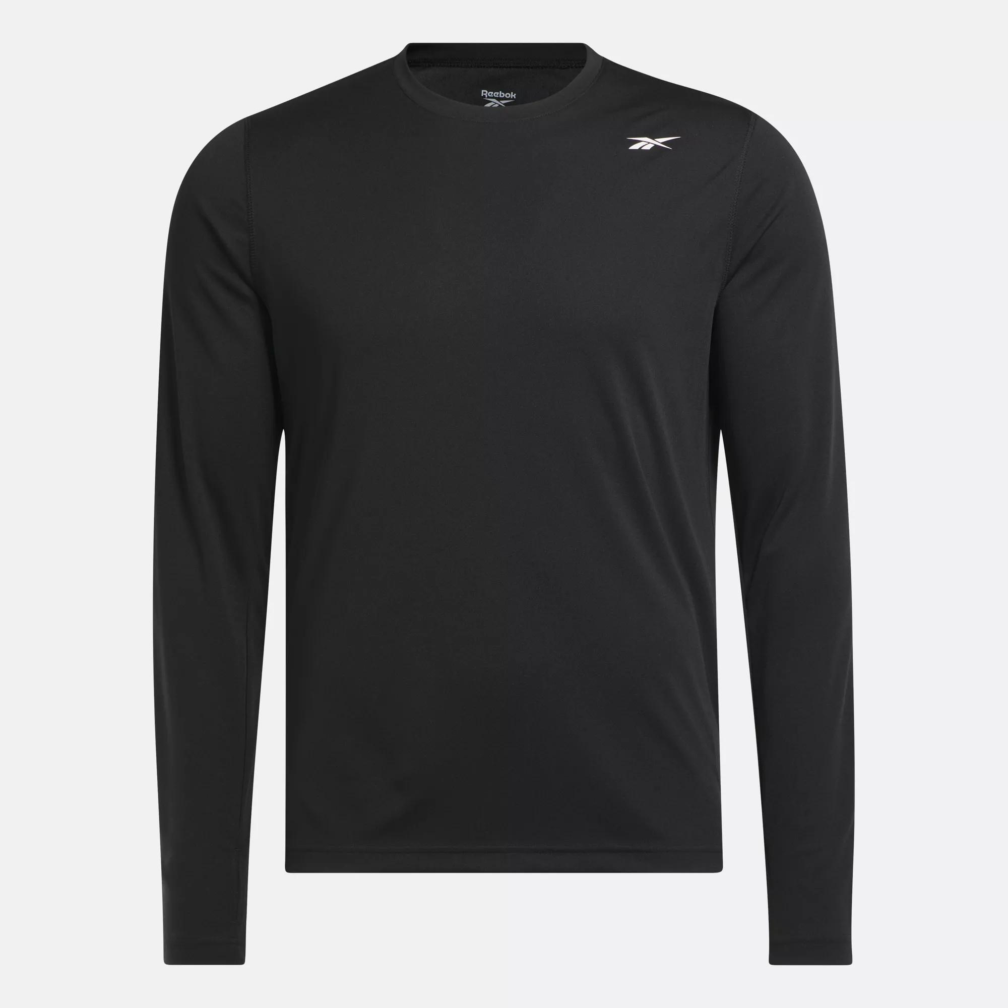reebok long sleeve running top