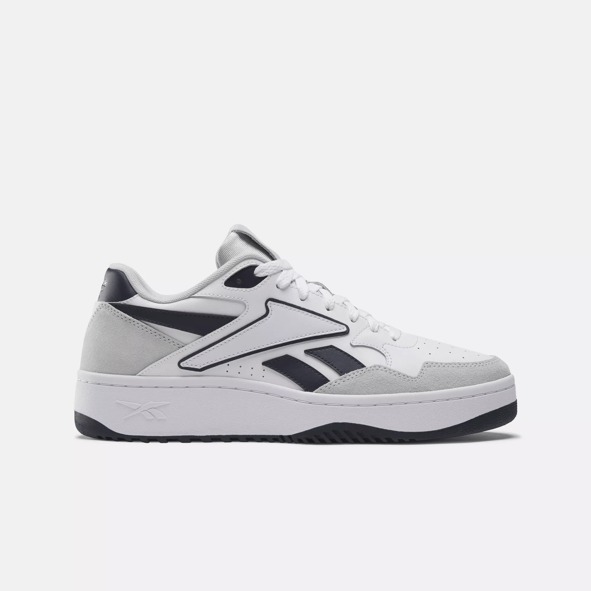 Shop Reebok Unisex Atr Chill Basketball Shoes In Flat White/pure Grey/vector Navy