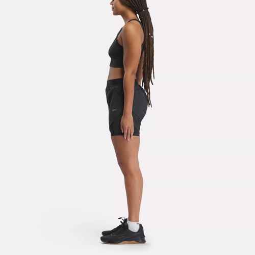 Reebok - Women's Epic Two-in-One Shorts - Black – The WOD Life