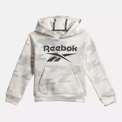 Reebok big cheap logo hoodie