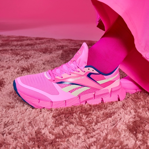 Reebok x Barbie FloatZig 1 Running Shoes Pink Paradise Pink Paradise Astro Rose Reebok