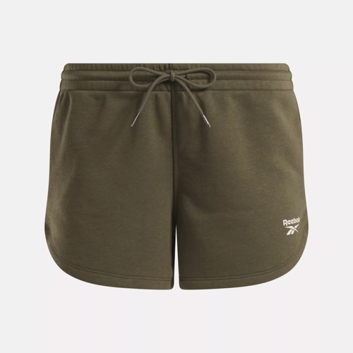 Reebok Identity French Terry Shorts - Army Green