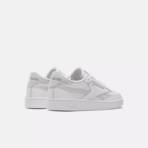 Club C Revenge Women's Shoes - White / Steely Fog / Silver Metallic | Reebok