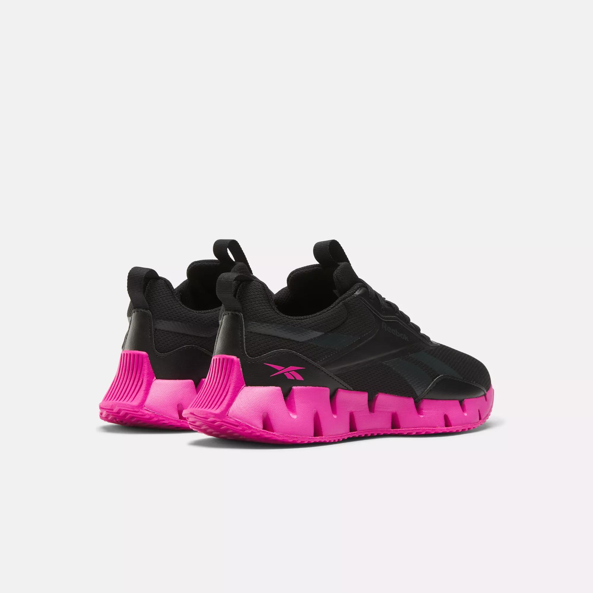 Reebok black and pink on sale