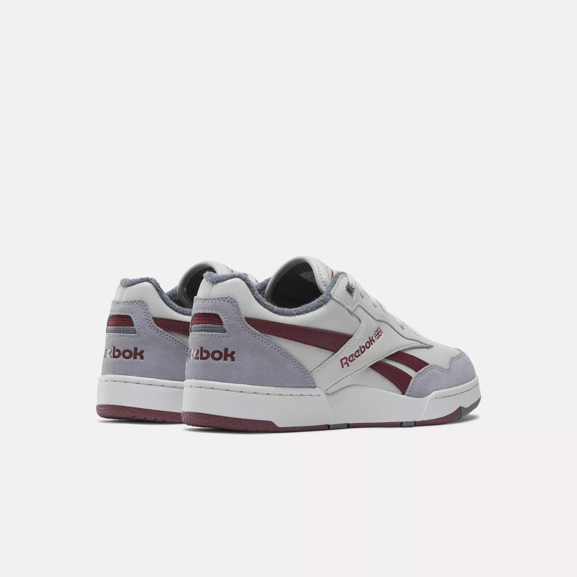 BB 4000 II Shoes - Steely Fog / Cold Grey 3 / Classic Maroon | Reebok