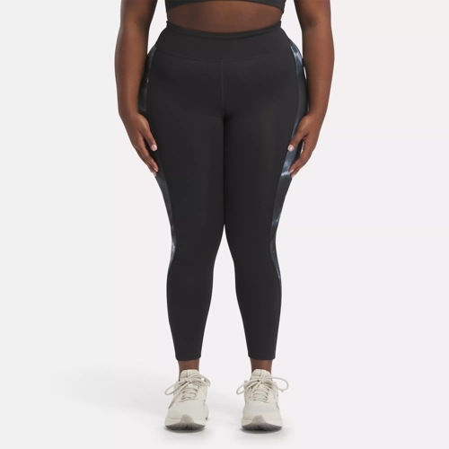 Reebok Yoga High-Waisted Performance Rib Leggings (Plus Size) 4X SHORT  Sedona Rose