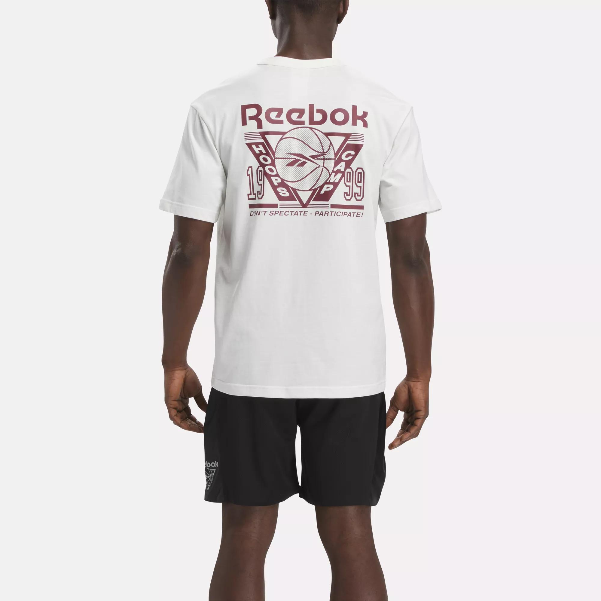 Men's T-shirt Reebok Les Mills Myoknit Tee - classic white, Tennis Zone