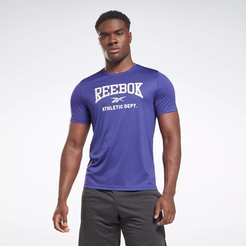 Reebok Men's Top - Purple - M