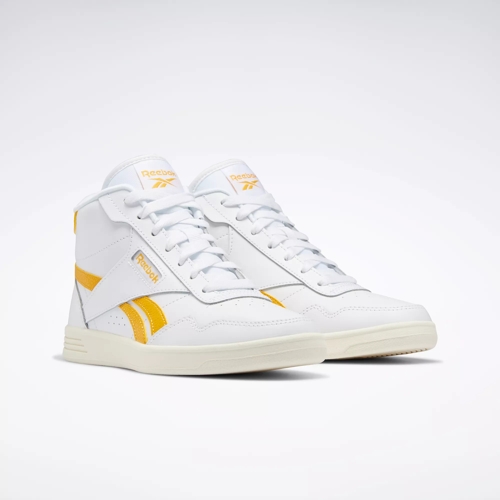 Reebok yellow 2024 high tops