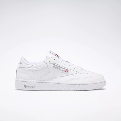 Club C 85 Shoes White / Sheer Grey | Reebok