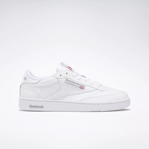 punktum crush Charmerende Club C 85 Shoes - White / Sheer Grey | Reebok