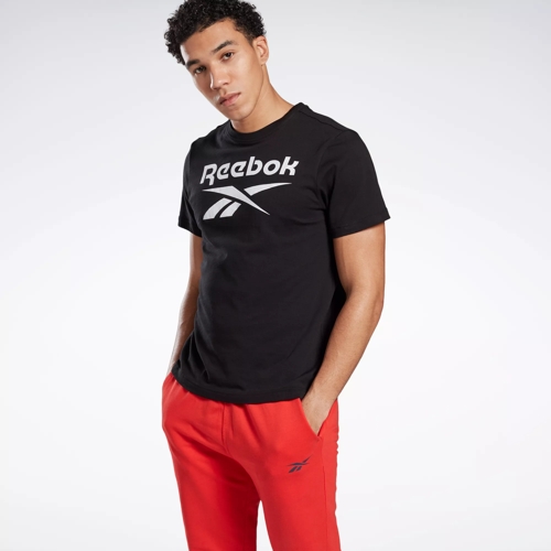 Reebok Men's T-Shirt - Black - M