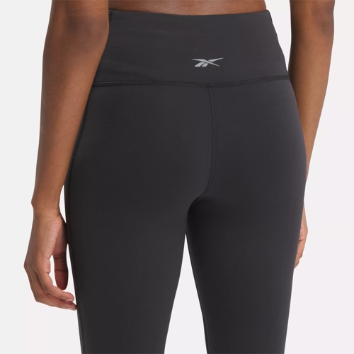 Reebok Leggings Womens Lux 2.0 Yoga Pants MEDIUM Striped Active Workout  MSRP $65