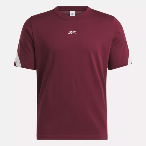 Tee shirt on sale reebok bordeaux