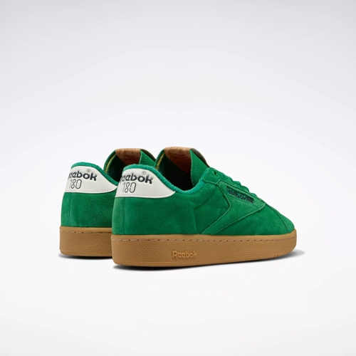 titel Indica Ødelæggelse Club C 85 Grounds Shoes - Glen Green / Vector Red / Reebok Rubber Gum-04 |  Reebok