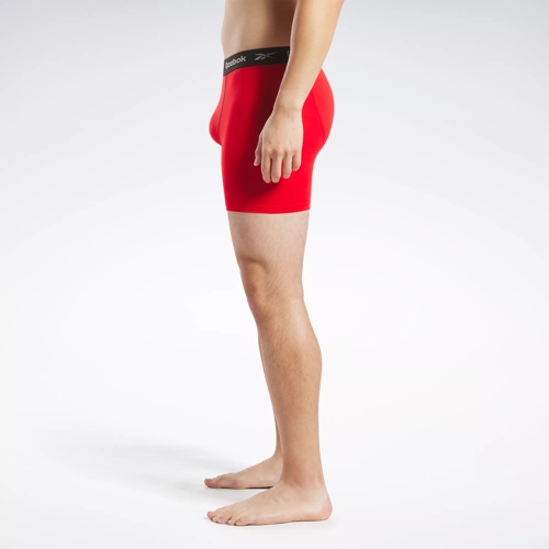 Reebok Men's Active Underwear - Sport Soft Performance Boxer Briefs (8  Pack), Size Large, All Black price in UAE,  UAE