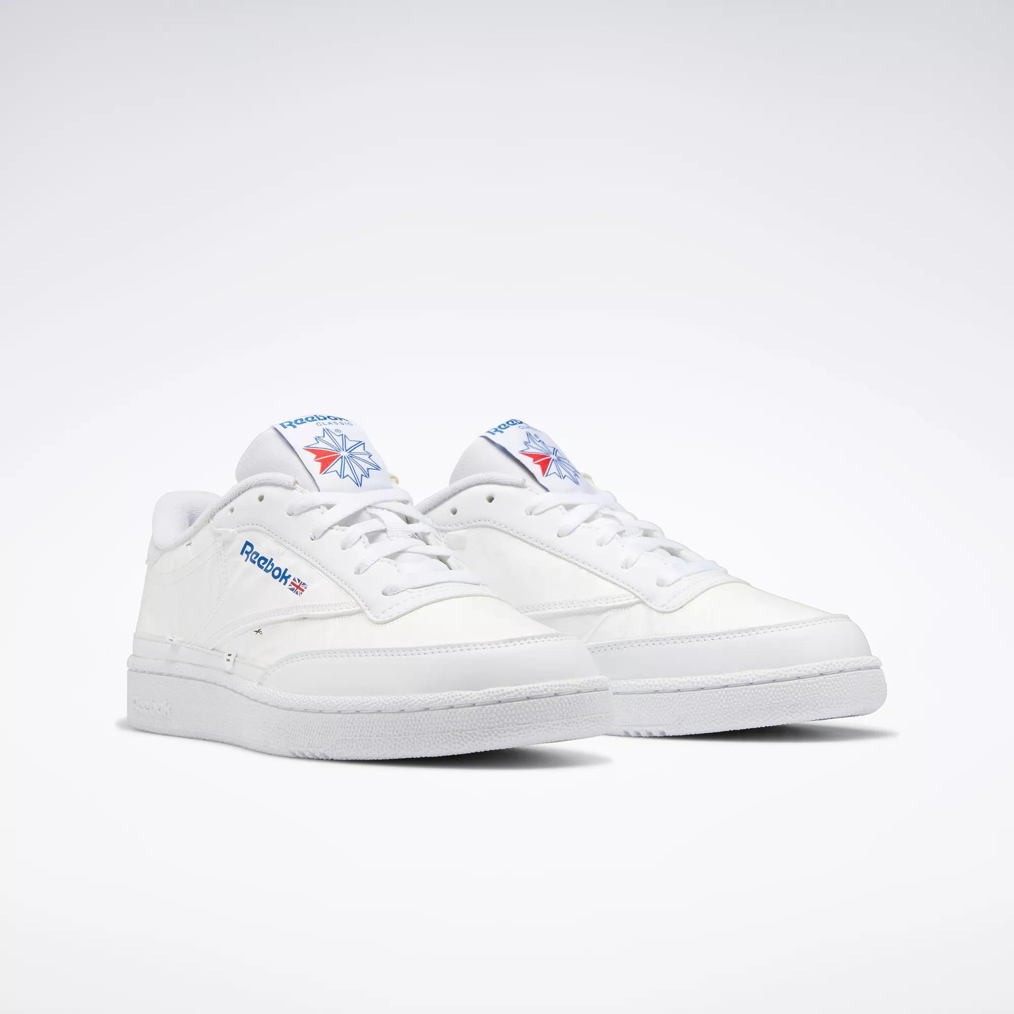 Club C 85 U Shoes - Ftwr White / Ftwr White / Vector Blue | Reebok