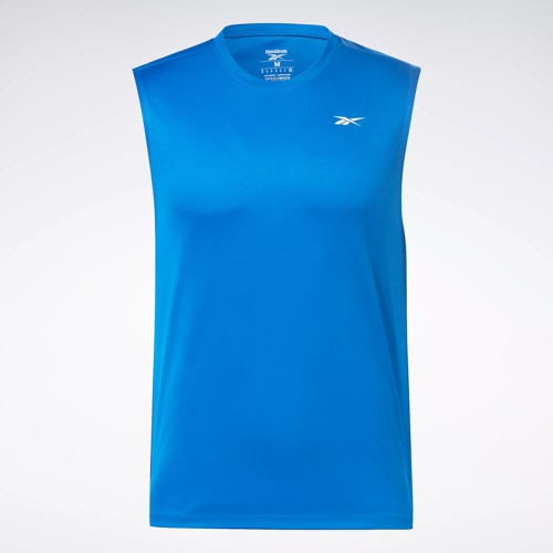 Reebok Men's Top - Blue - M