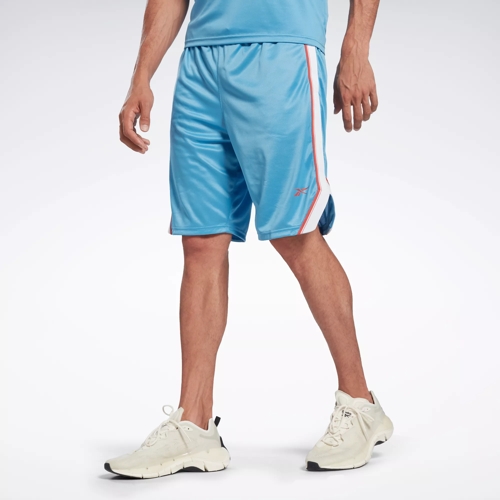 reebok double layer mesh shorts