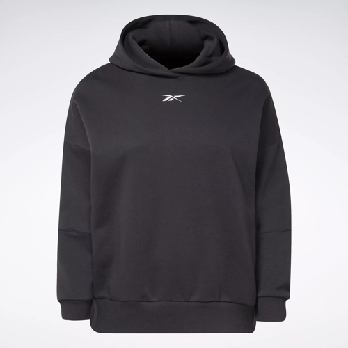 Lux Oversized Hoodie (Plus Size) - Soft Ecru