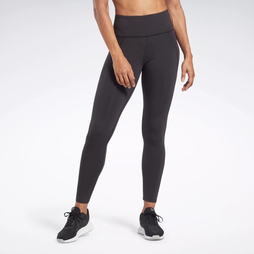 cepillo Bajo Paternal Lux High-Waisted Leggings - Black | Reebok