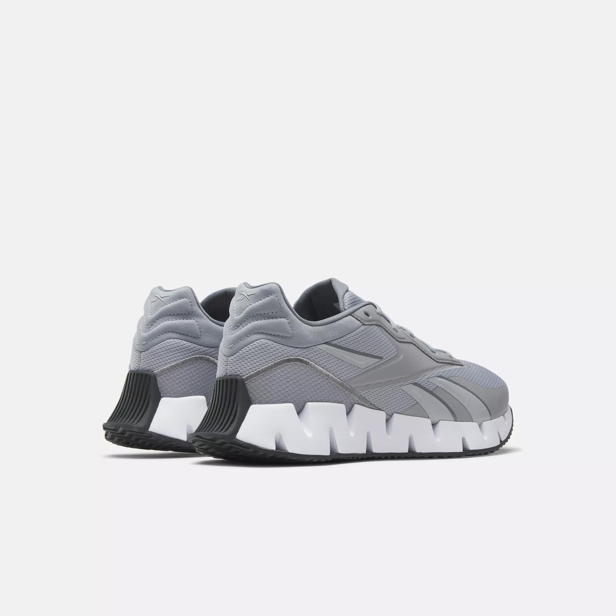 Zig Dynamica 4 Shoes - Pure Grey 4 / Pure Grey 2 / Pure Grey 5 | Reebok