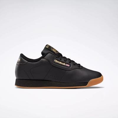 Ladies black reebok classic trainers online